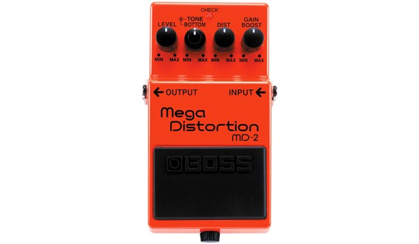 PEDAL BOSS MEGA DISTORTION NAR PARA GUITARRA  BOSS