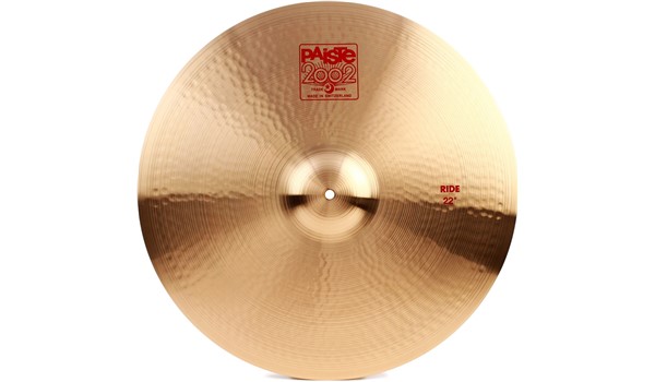 PLATILLO PAISTE RIDE 22P 2002 PLATILLOS  PAISTE