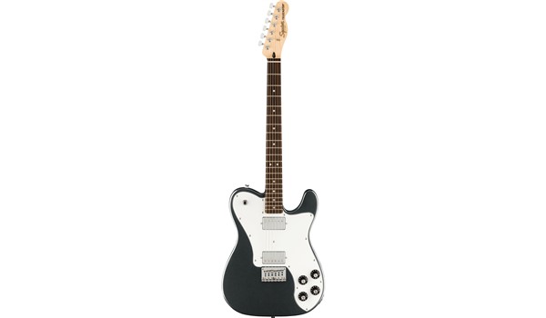 GUITARRA ELECTRICA SQUIER TELE DELUXE NEGRA