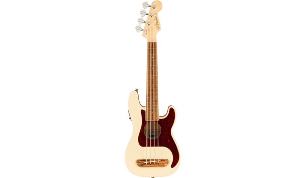 UKULELE FENDER FULLERTONE PBASS BLANCO