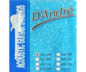 CUERDAS (SET) DANDRE PARA GUIT GUITARRA ACUSTICA  DANDRE