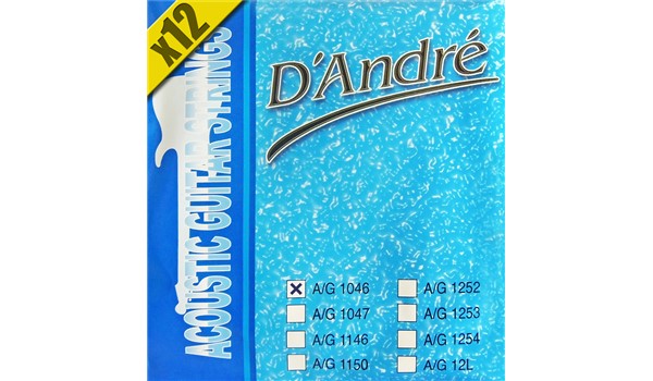 CUERDAS (CAJA) DNDRE ACUSTICA GUITARRA ACUSTICA  DANDRE