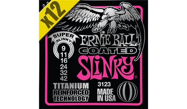 CUERDAS (CAJA) ERNIE BALL PARA GUITARRA ELECTRICA  ERNIE BALL