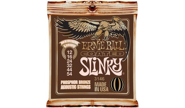 CUERDAS (SET) ERNIE BALL PARA  GUITARRA ACUSTICA  ERNIE BALL