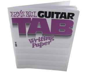 LIBRO DE MUSICA ERNIE BALL EN  CUADERNOS PENTAGRAMADOS  ERNIE BALL