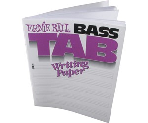 LIBRO DE MUSICA ERNIE BALL EN  CUADERNOS PENTAGRAMADOS  ERNIE BALL