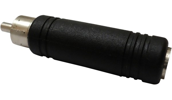 CONVERTIDOR PLUG 1/4 MONO RCA
