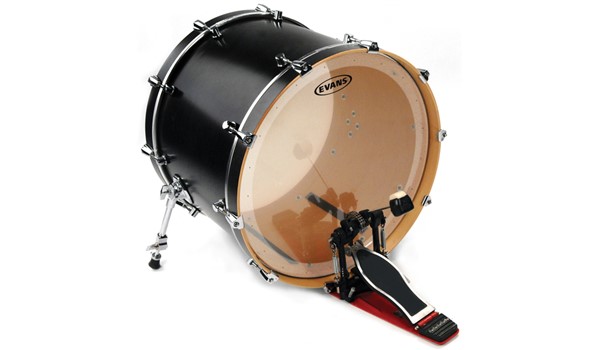 PARCHE EVANS EQ1 TRANSPARENTE  BOMBOS  EVANS