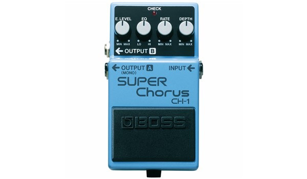 PEDAL BOSS CHORUS PARA GUITARRA