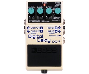PEDAL BOSS DIGITAL DELAY PARA GUITARRA  BOSS