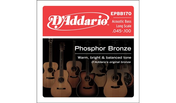 CUERDAS (SET) D'ADDARIO BAJO ACUSTICO 45 100