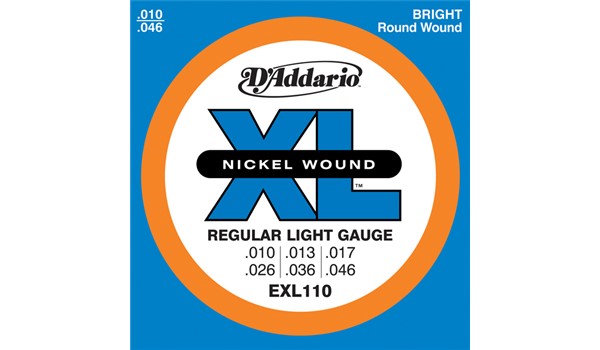 CUERDAS (SET) D'ADDARIO GUITARRA ELECTRICA 010