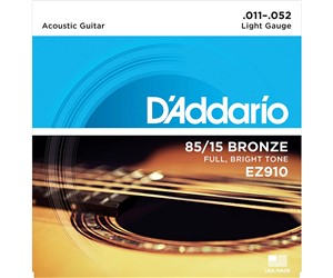 CUERDA SET DADDARIO ACUSTICA 85/15 BRONCE LITE