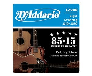 CUERDAS (SET) D'ADDARIO GUITARRA 85 15 LITE 12