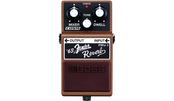 PEDAL BOSS REVERB FENDER 63 PARA GUITARRA  BOSS