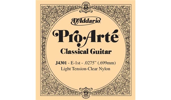 CUERDA SUELTA D'ADDARIO DE NYL GUITARRA CLASICA  DADDARIO
