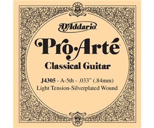 CUERDA D'ADDARIO DE NYLON 5TA  GUITARRA CLASICA  DADDARIO