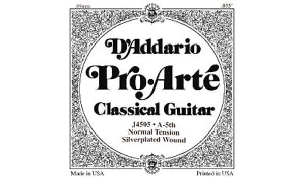 CUERDA SUELTA D'ADDARIO DE NYL GUITARRA CLASICA  DADDARIO