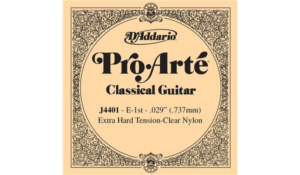 CUERDA D'ADDARIO 1RA PARA GUIT GUITARRA CLASICA  DADDARIO