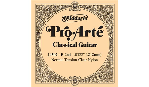 CUERDA SUELTA D'ADDARIO 2DA  P GUITARRA CLASICA  DADDARIO