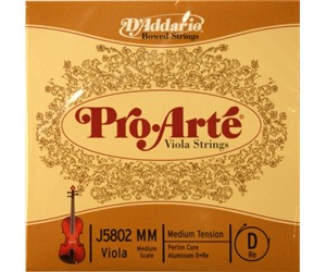 CUERDA D'ADDARIO PROARTE VIOLA INSTRUMENTOS DE ORQUESTA  DADDARIO