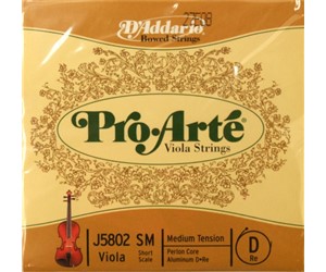 CUERDA D'ADDARIO PROARTE VIOLA INSTRUMENTOS DE ORQUESTA  DADDARIO