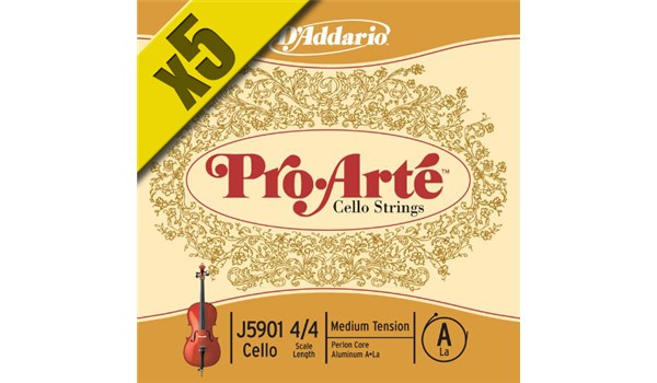 CUERDAS (CAJA) D'ADDARIO LA PR INSTRUMENTOS DE ORQUESTA  DADDARIO