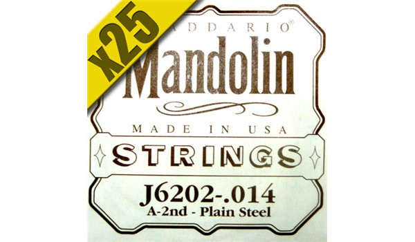 CUERDA (CAJA) SUELTA 2DA DE MA INSTRUMENTOS FOLKLORE POR CAJA  DADDARIO