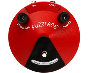 PEDAL DUNLOP FUZZ FACE DISTORT PARA GUITARRA  DUNLOP