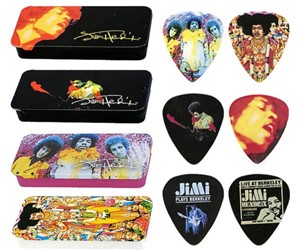 UNAS DUNLOP JIMI HENDRIX TINS    DUNLOP