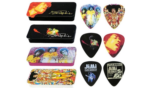 UNAS DUNLOP JIMI HENDRIX TINS    DUNLOP