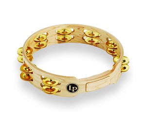 PANDERETA LP 10P MADERA DOLBLE FILA