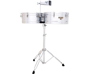 TIMBALES LP MATADOR 14/15 ACERO CON CENCERRO