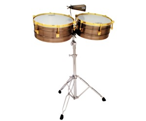 TIMBAL MATADOR BRUSHED NICK GD W/BELL 14/15