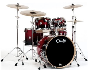 BATERIA PDP 5 PIEZAS SERIE CON ACUSTICAS  PACIFIC