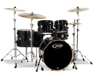 BATERIA PDP 6 PIEZAS CONCEPT SERIES CON HIERROS INCLUIDOS