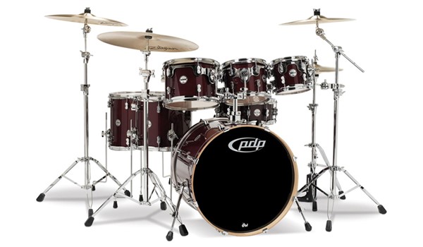 BATERIA PDP 8 PIEZAS CONCEPT SERIES CON HIERROS INCLUIDOS