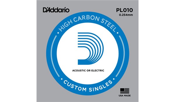 CUERDA SUELTA D'ADDARIO GUITARRA ELECTRICA 010