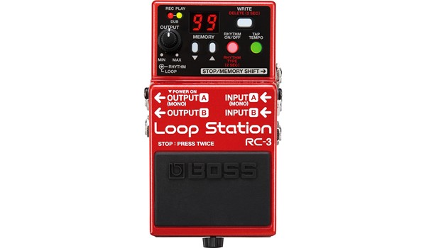 PEDAL BOSS LOOP STATION PARA GUITARRA  BOSS