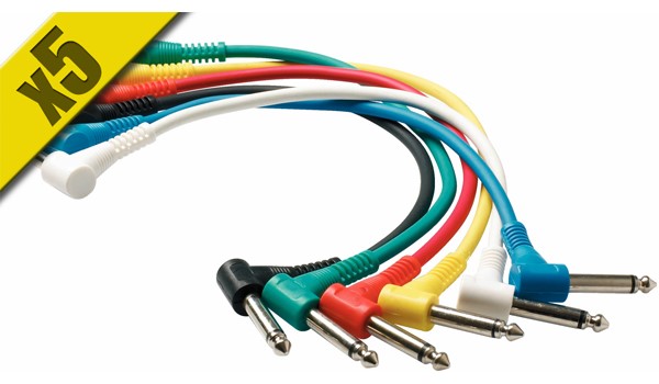 CABLE WARWICK (SET 5)  6 PLUG  INSTRUMENTOS  WARWICK