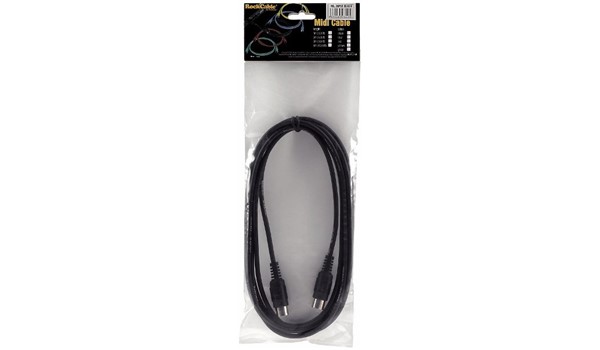 CABLE WARWICK MIDI 3 M NEGRO MIDI  WARWICK