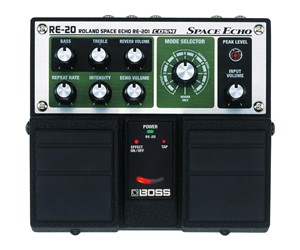 PEDAL BOSS SPACE ECO PARA GUITARRA  BOSS