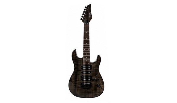 GUITARRA ELECTRICA D'ANDRE RG IBAN STYLE PRO TRANSPARENT BLACK