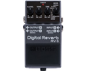 PEDAL BOSS DIGITAL REVERB PARA GUITARRA  BOSS