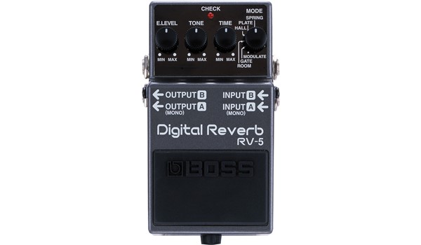 PEDAL BOSS DIGITAL REVERB PARA GUITARRA  BOSS