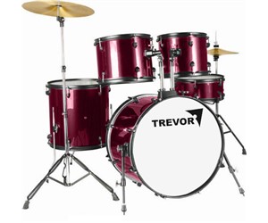 BATERIA TREVOR 5PZ CON PLATILL ACUSTICAS  TREVOR