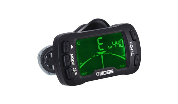 AFINADOR CLIP CROMATICO BOSS METRONOMO