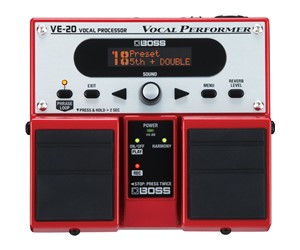 PEDAL PROCESADOR VOCAL BOSS EFECTOS  BOSS